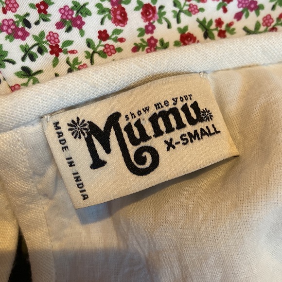 Show Me Your Mumu Hera Mini White Dress XS - Picture 8 of 10